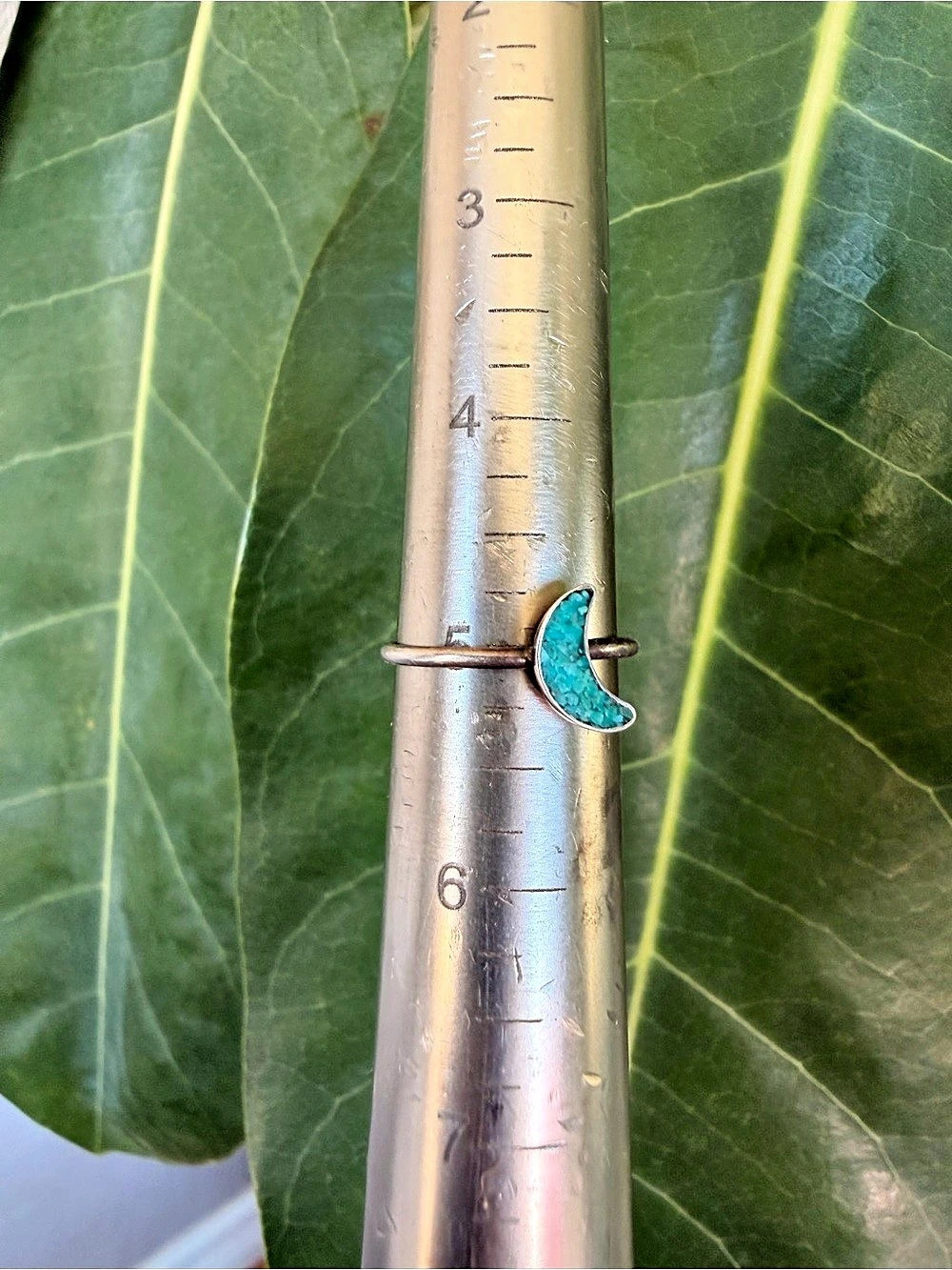 Vintage turquoise and Silver Ring